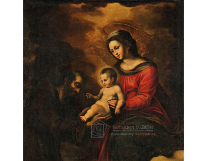 KO III-291 Neznámý autor - Madonna a dítě se svatým Františkem