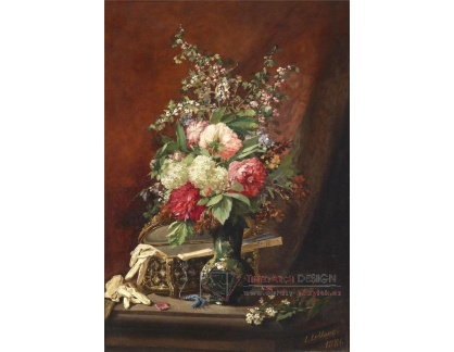 VKZ 196 L. Leblanc - Zátiší s květinami