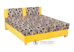KLAUDIE, čalouněná postel 180x200cm, výběr provedení