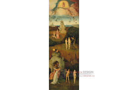 D-6322 Hieronymus Bosch - Triptych vozy sena, levý panel