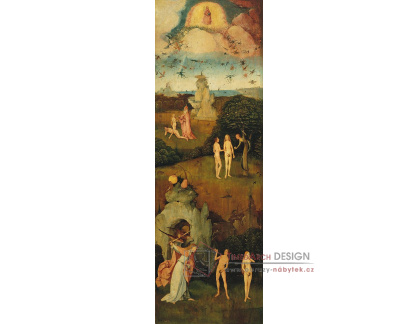 D-6322 Hieronymus Bosch - Triptych vozy sena, levý panel