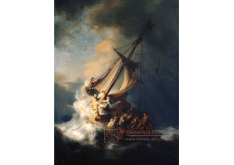 R4-1 Rembrandt - Kristus v bouři na Galilejském moři