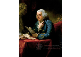 VANG67 David Martin - Portrét Benjamina Franklina