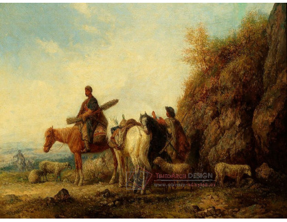 DDSO-577 Fedor Iljič Baikoff - Pastýři na Kavkaze