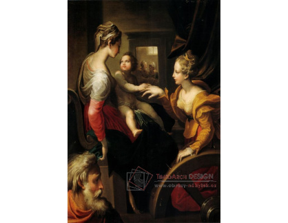 SO VII-228 Parmigianino - Manželství svaté Kateřiny