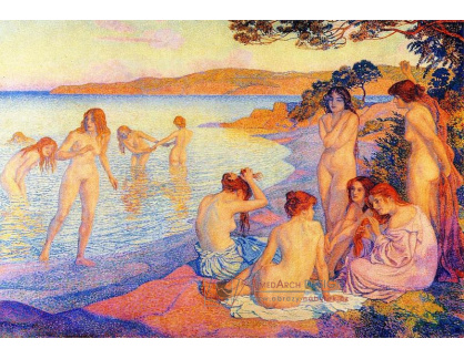 SO IX 19 Theo Van Rysselberghe - Koupání