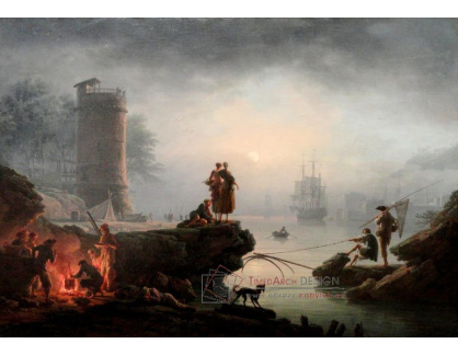 SO XI-274 Claude-Joseph Vernet - Ráno