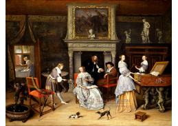 SO XII-213 Jan Steen - Jan Steen a rodina Gerrit Schouten