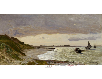 D-8332 Claude Monet - Pobřeží u Sainte-Adresse