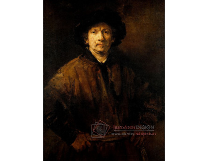 VR4-65 Rembrandt van Rijn - Autoportrét