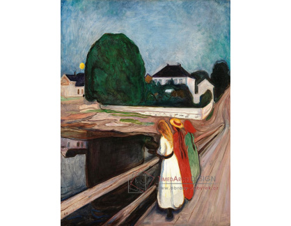 VEM13-101 Edvard Munch - Dívky na mostě