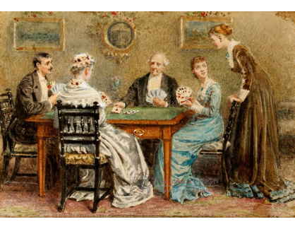 VANG305 George Goodwin Kilburne - Šťastné ruce