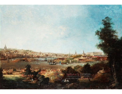 KO IV-332 Louis Belanger - Pohled na vzdálené město