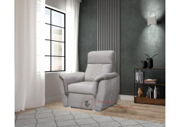 BILLY, čalouněné křeslo, látka Soro 90 šedá