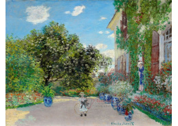 A-280 Claude Monet - Malířův dům v Argenteuil