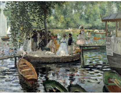 VR14-252 Pierre-Auguste Renoir - La Grenouillere