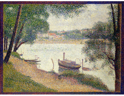 DDSO-2278 Georges Seurat - Šedivé počasí v Grande Jatte