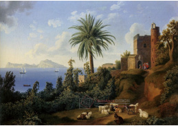 SO V-30 Jacob Philipp Hackert - Posillipo na ostrově Capri
