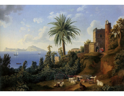 SO V-30 Jacob Philipp Hackert - Posillipo na ostrově Capri