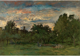 A-7439 Charles-Francois Daubigny - Sad v noci