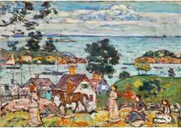 D-7443 Maurice Brazil Prendergast - Gloucesterský přístav