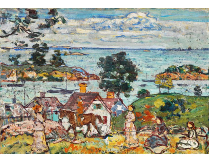 D-7443 Maurice Brazil Prendergast - Gloucesterský přístav