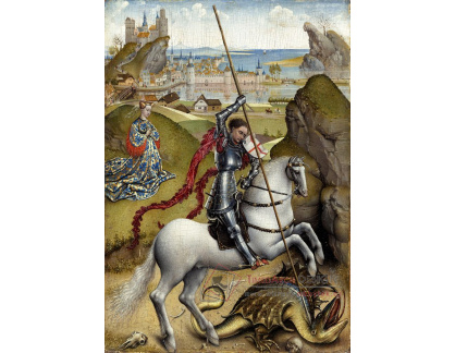 D-8058 Rogier van der Weyden - Svatý Jiří a drak