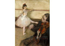 A-187 Edgar Degas - Taneční lekce