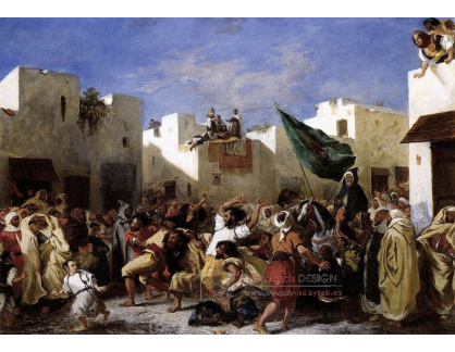 VEF 24 Eugene Ferdinand Victor Delacroix - Fanatici z Tangeru