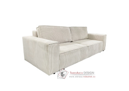 HARPERA BIG SOFA, pohovka rozkládací, látka smetanová