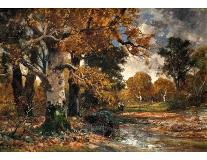 A-1910 Alois Arnegger - Podzimní les