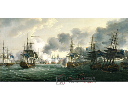 A-3146 John Thomas Serres - Bitva o Kodaň 2 dubna 1801