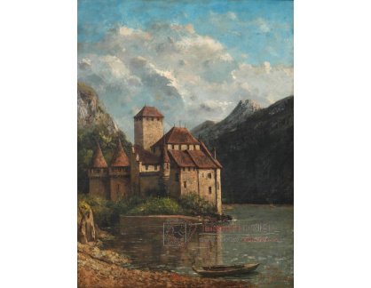 A-7999 Gustave Courbet - Chateau de Chillon