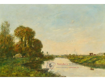 A-8326 Eugene Boudin - La Touques v Saint-Arnoult