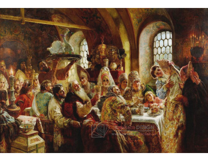 DDSO-3913 Konstantin Makovsky - Svatební hostina