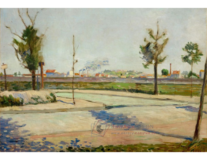 DDSO-4084 Paul Signac - Cesta do Gennevilliers