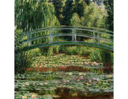 VCM 128 Claude Monet - Japonský most s lekníny