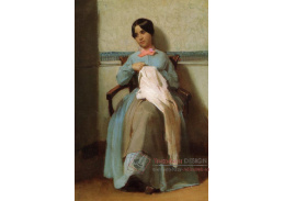 R15-3 Adolph William Bouguereau - Portrét Léonie Bouguereau