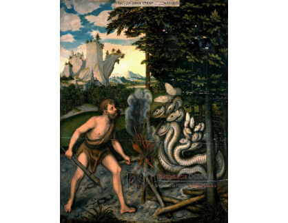 VlCR-248 Lucas Cranach - Herkules a hydra