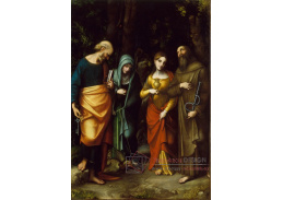 VSO1395 Antonio da Correggio - Světci Petr, Marta, Marie Magdaléna a Leonard