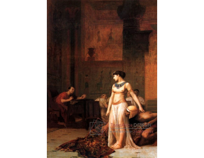 VSO 837 Jean-Leon Gerome - Cleopatra před Caesarem