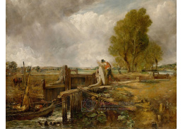 SO IX 346 John Constable - Člun u jezu