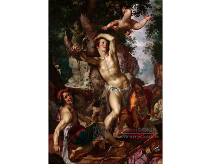 KO II-136 Joachim Wtewael - Umučení svatého Sebastiana