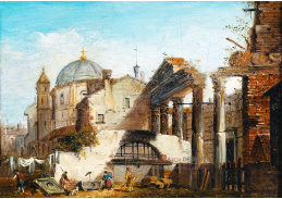 DDSO-3488 Giovanni Migliara - Forum Romanum v Římě