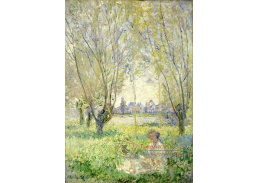 D-7787 Claude Monet - Žena sedící pod vrbou