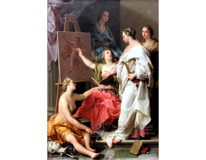 KO V-199 Pompeo Batoni - Alegorie umění