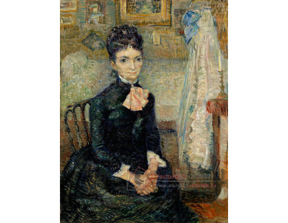 A-3236 Vincent van Gogh - Portrét Leonie Rose Charbuy-Davy