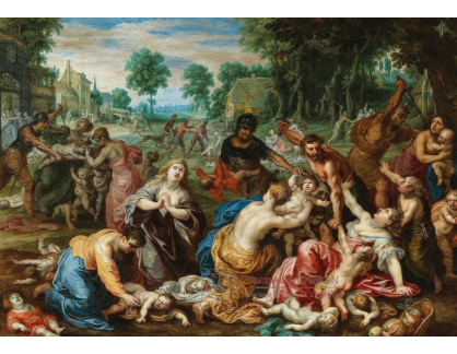 D-9484 Jan Brueghel a Hendrik van Balen - Vraždění neviňátek