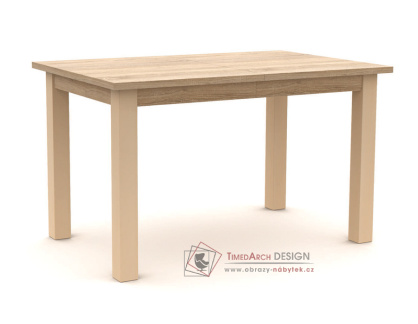 S04 ROBIN, jídelní stůl rozkládací 120-160×80cm, výběr provedení