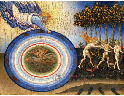 SO XII-178 Giovanni di Paolo - Stvoření světa a vyhnání z ráje